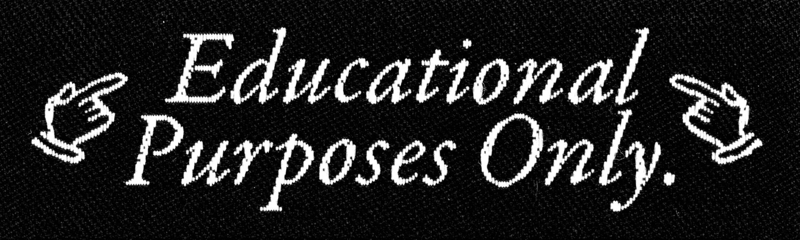 Educational Purposes Only Tag20230131 Educational Purposes Only Tag20230131